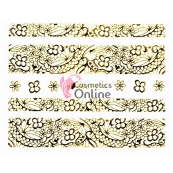 Stickere 3D pentru unghii cod Gold HBJY014